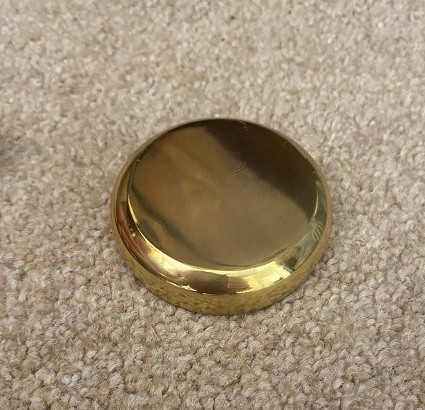 brass furniture coaster cups- protects the flooring - pack of 4